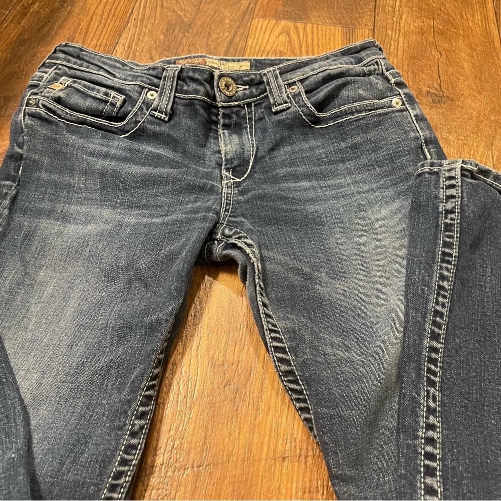 Big Star Remy Low Rise Bootcut Jeans Size 29R - Picture 2 of 14